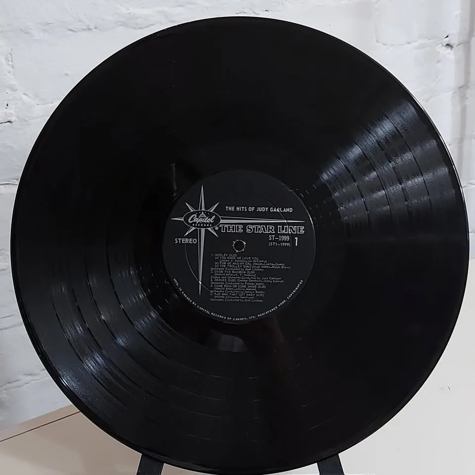 The Hits of Judy Garland vinyl record LP by Capital Records image indicator(4)