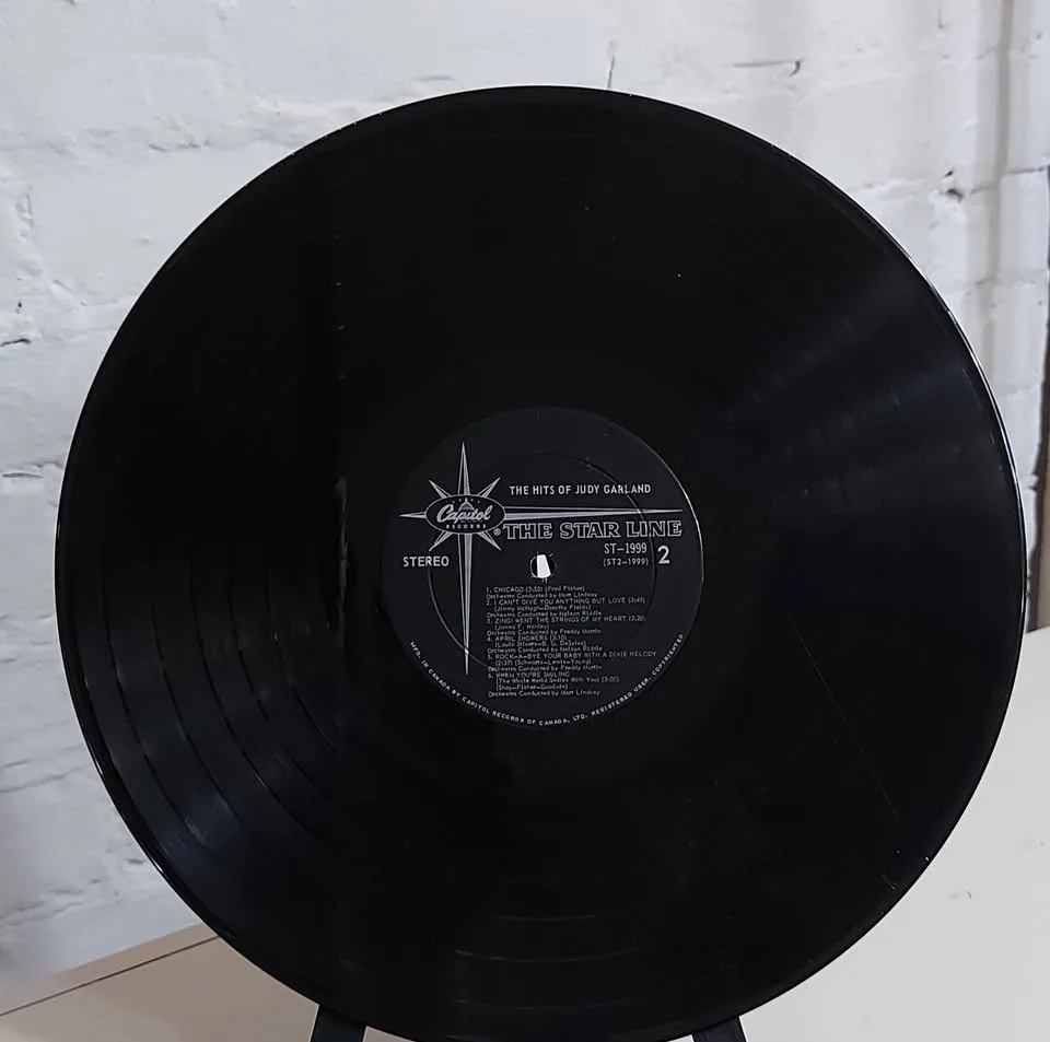 The Hits of Judy Garland vinyl record LP by Capital Records image indicator(6)