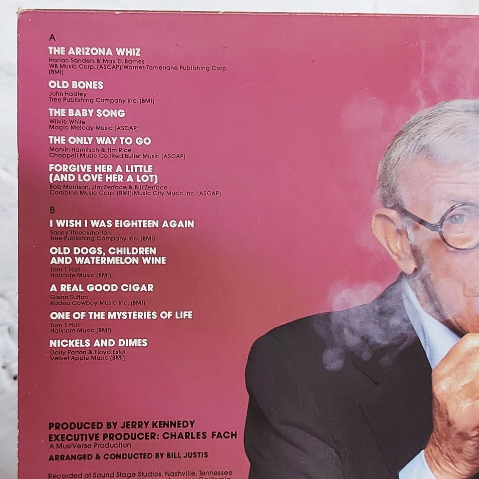 George Burns Vinyl Record LP - photo 4