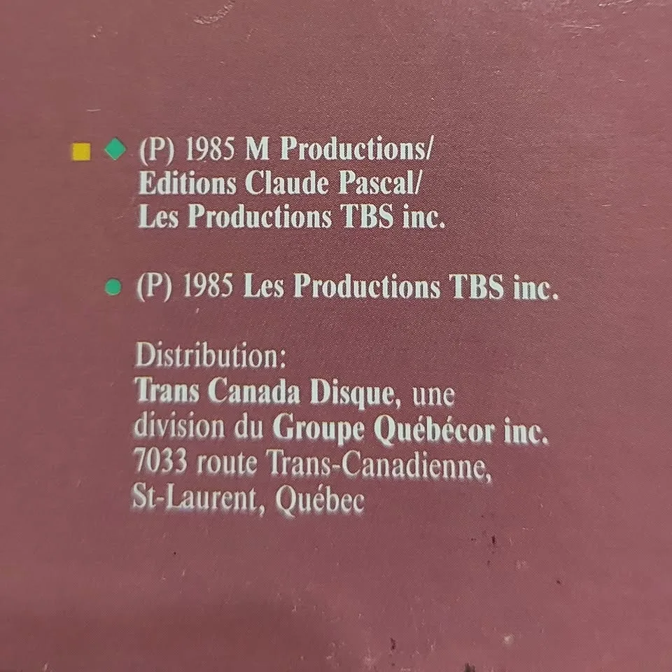 Celine Dion "C'est Pour Toi" vinyl record LP image indicator(5)