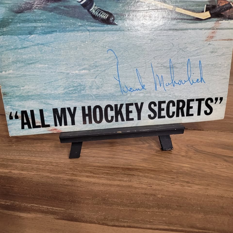 Frank Mahovlich "All My Hockey Secrets" Record LP - photo 2