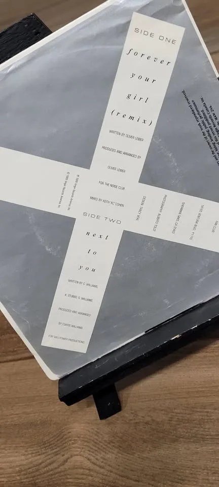 Paula Abdul "Forever You're Girl" vinyl record LP 45 image indicator(3)