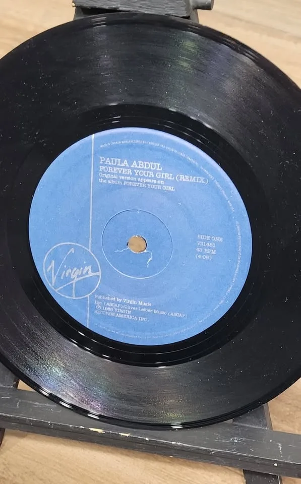 Paula Abdul "Forever You're Girl" vinyl record LP 45 image indicator(7)