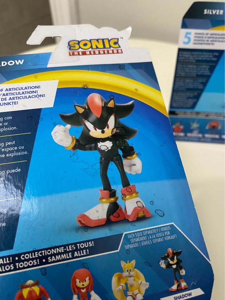 Shadow & Silver the hedgehog 2.5 Inch Figures - photo 3