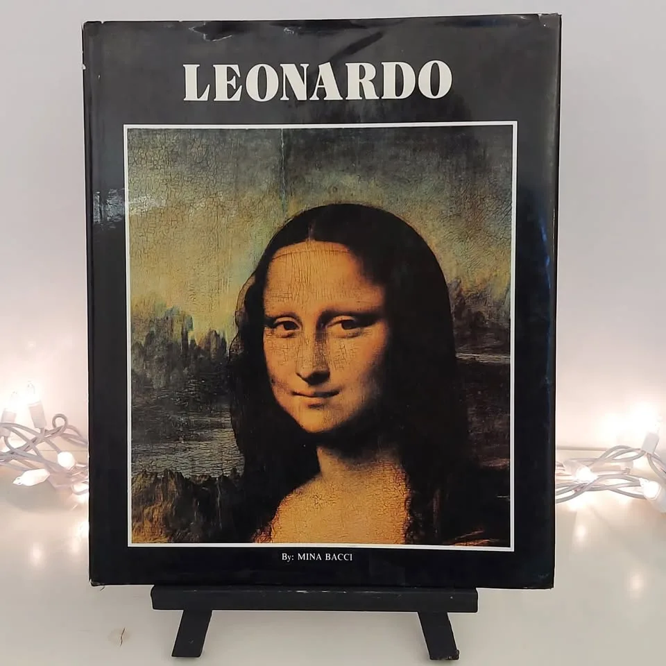 Leonardo hard cover book