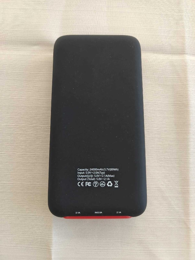 power bank 24000 mAh