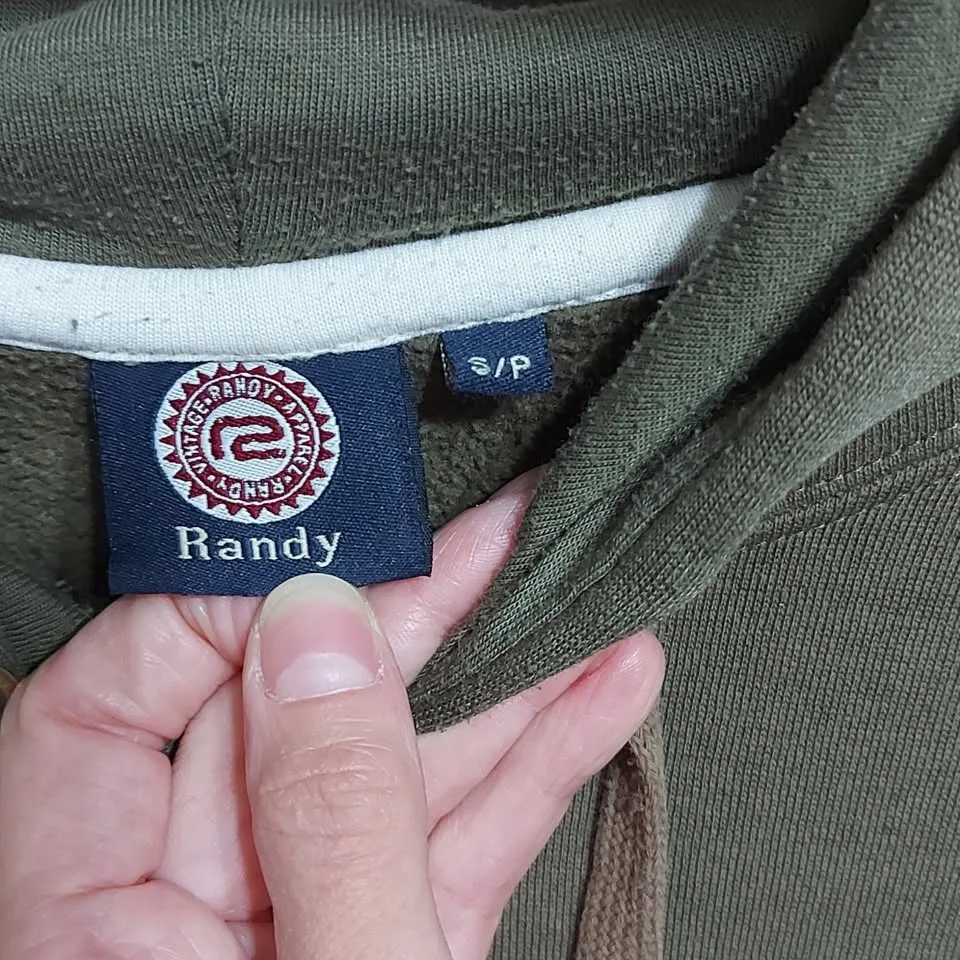 mens size small vintage hoodie by Randy River image indicator(4)