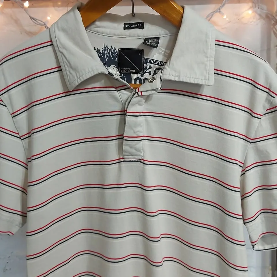 Mens vintage collared t-shirt by Company STANDARD image indicator(2)