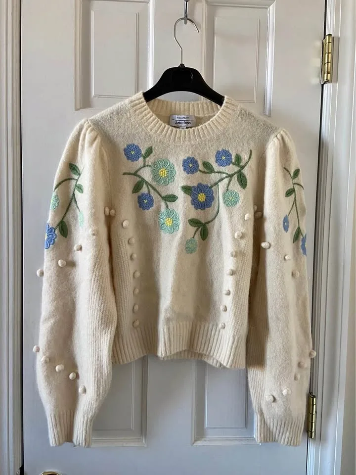 Other stories embroidered sweater