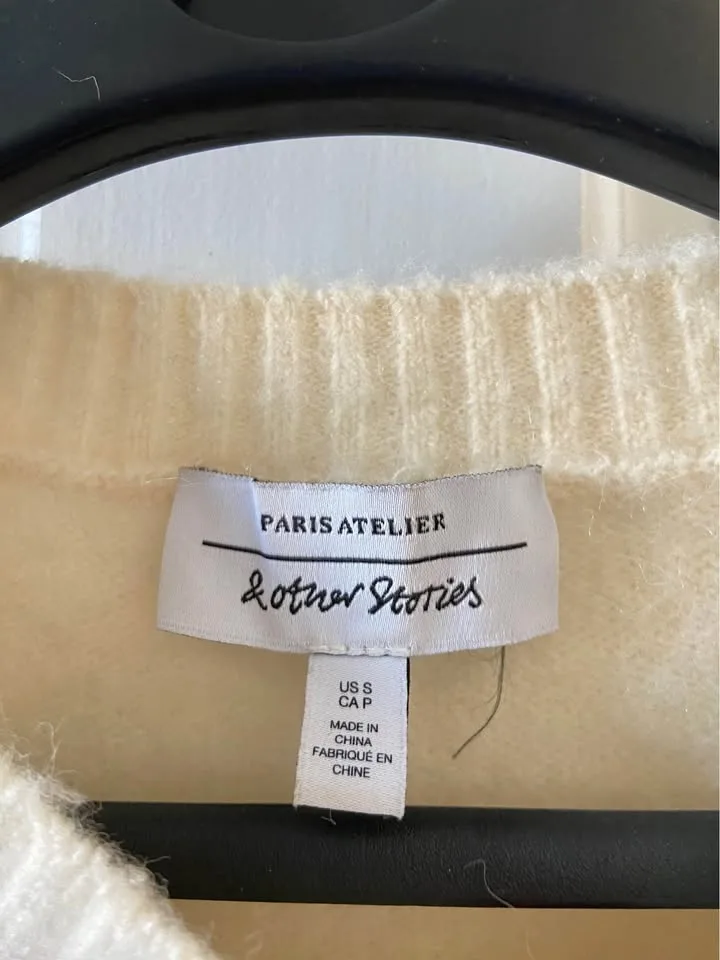 Other stories embroidered sweater image indicator(4)