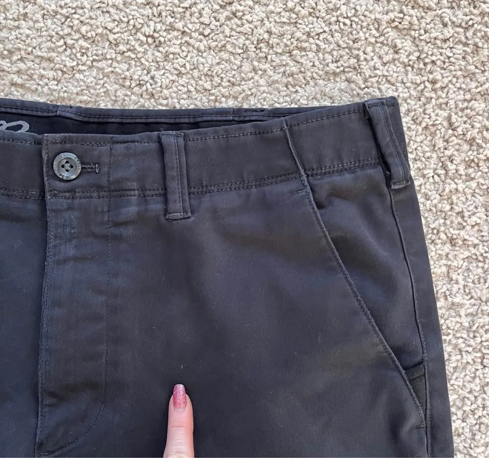 Eddie Bauer Men’s 36x30 Chino Pants Black Straight Leg image indicator(5)