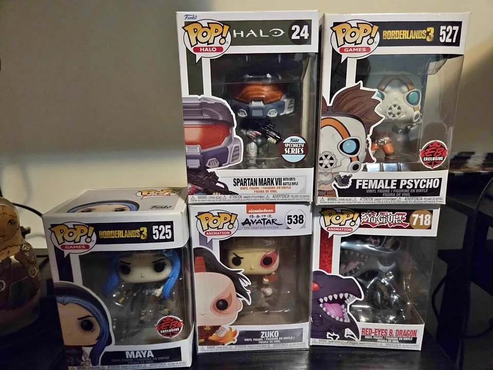 Various Funko Pops