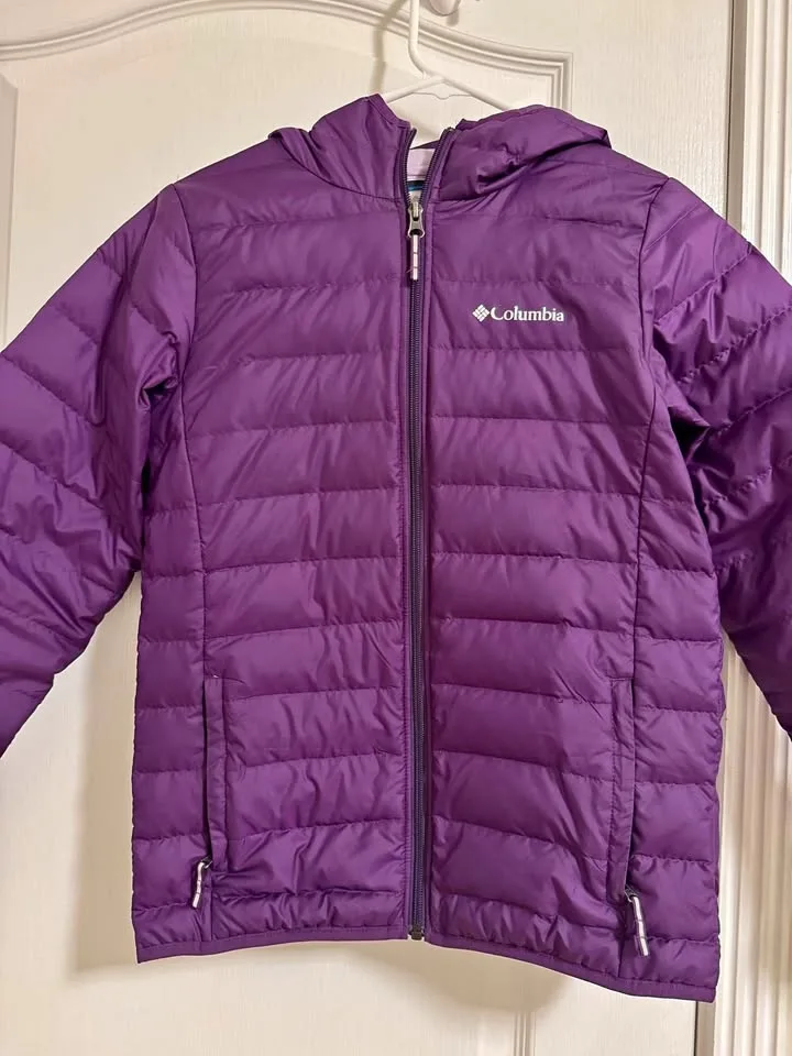 Purple Columbia Down Jacket - Size XS/S