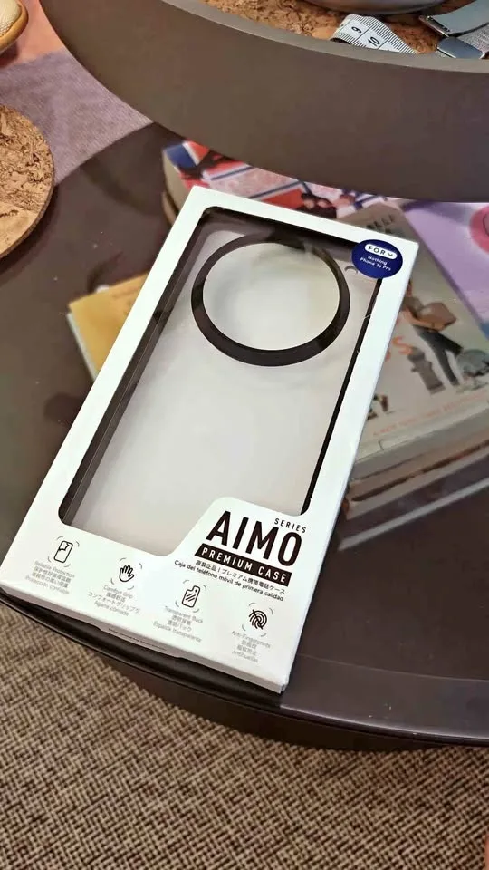 Nothing Phone 3A Pro Clear & Black Case