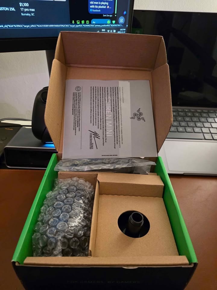 Razer Seiren Mini compact USB condenser mic - photo 2