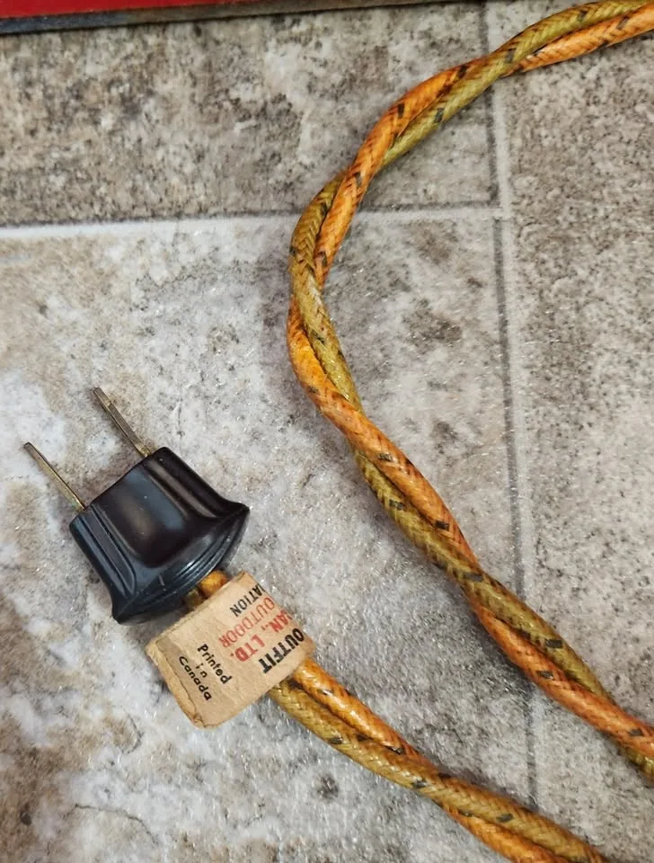 Vintage NOMA 1950s Blow Mold Santa in Box - Lights Up image indicator(6)