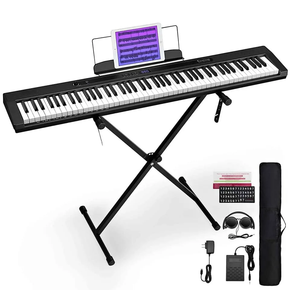 Starfavor 88 Keys Portable piano keyboard