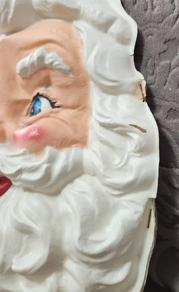 Beautiful vintage Univeral Lites Santa Face from the 1950s image indicator(5)