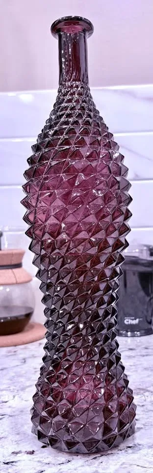 Purple Glass Decanter