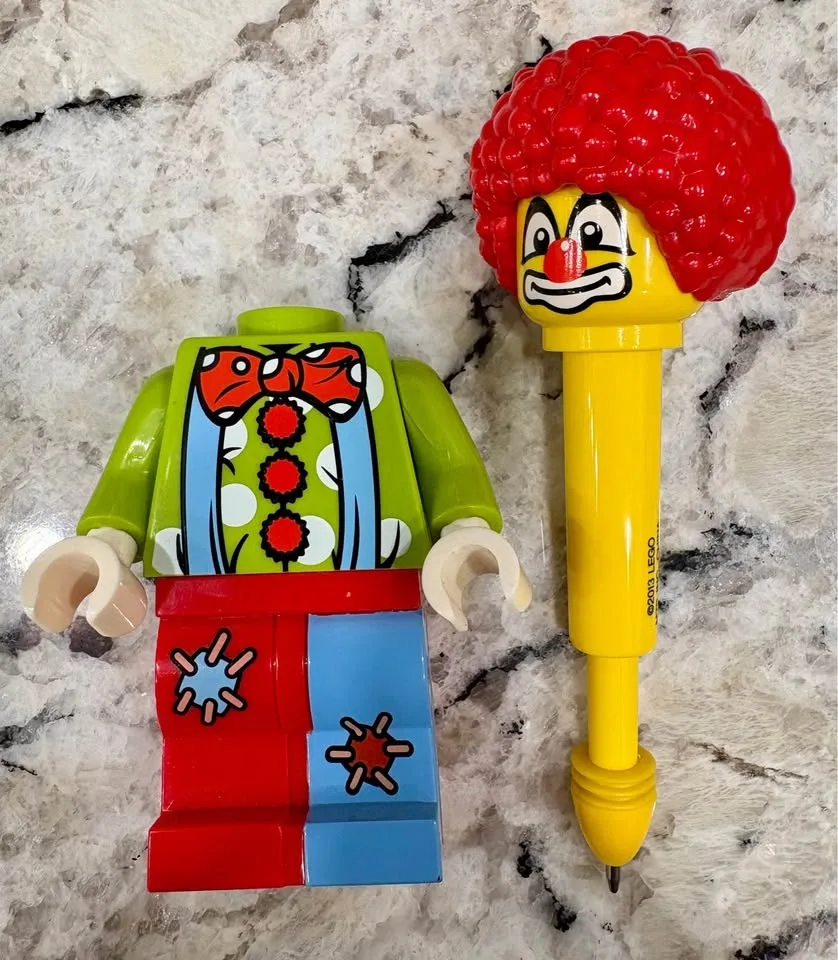 Lego Clown Minifigure Pen image indicator(2)