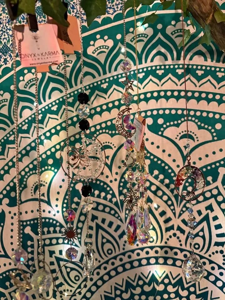 Gemstone/crystal Sun catchers