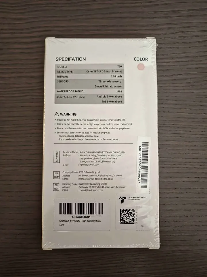 Smart Watch T70 image indicator(2)