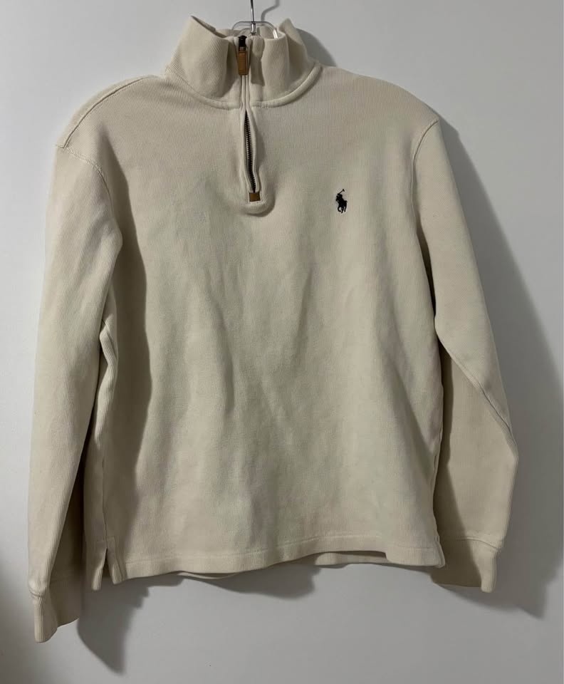 Polo ralph lauren quater zip up sleeve size small - photo 2