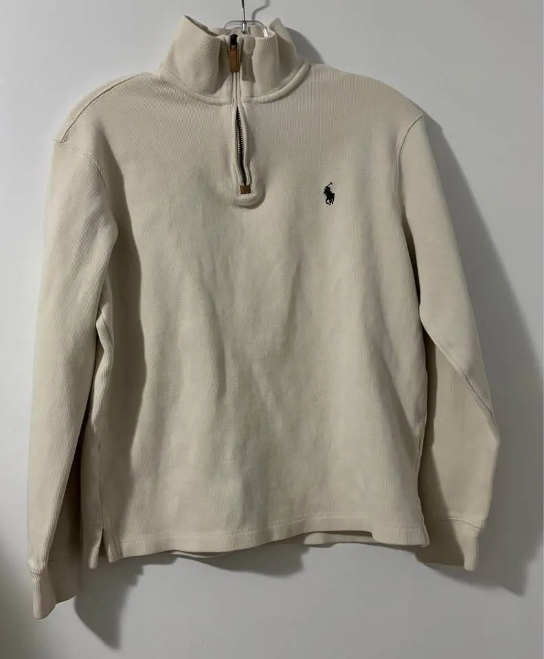 Polo ralph lauren quater zip up sleeve size small image indicator(2)