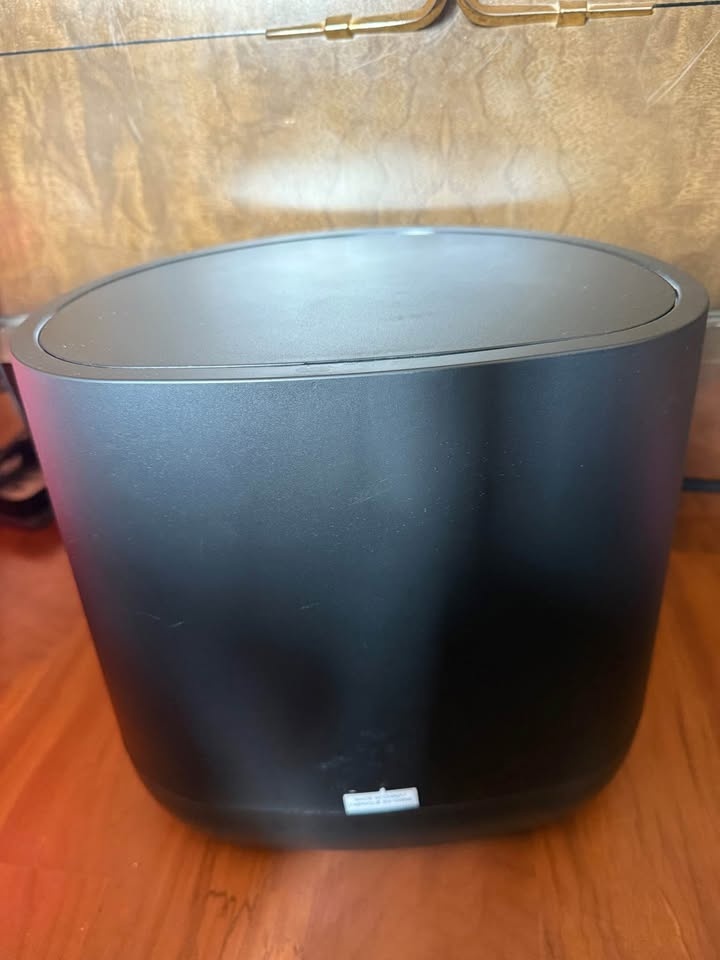 Black small garbage can - photo 2