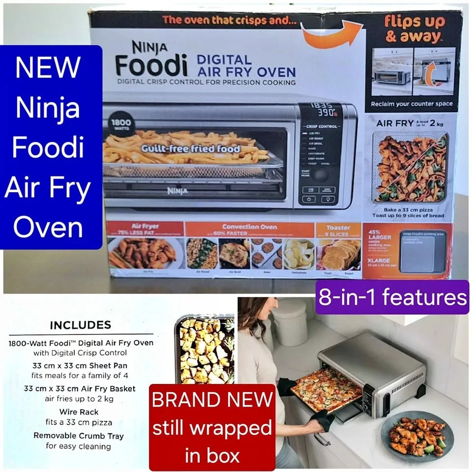 NEW Ninja Foodi Air Fry Oven - still wrapped in box