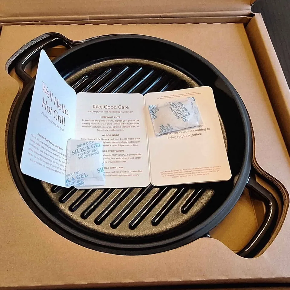 NEW Our Place Cast Iron Grill - still wrapped in box image indicator(7)