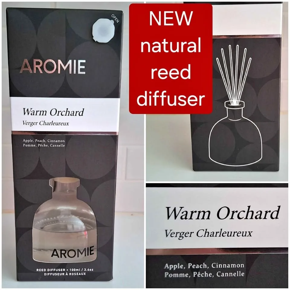 NEW Diffuser - essential oils natural reed diffuser