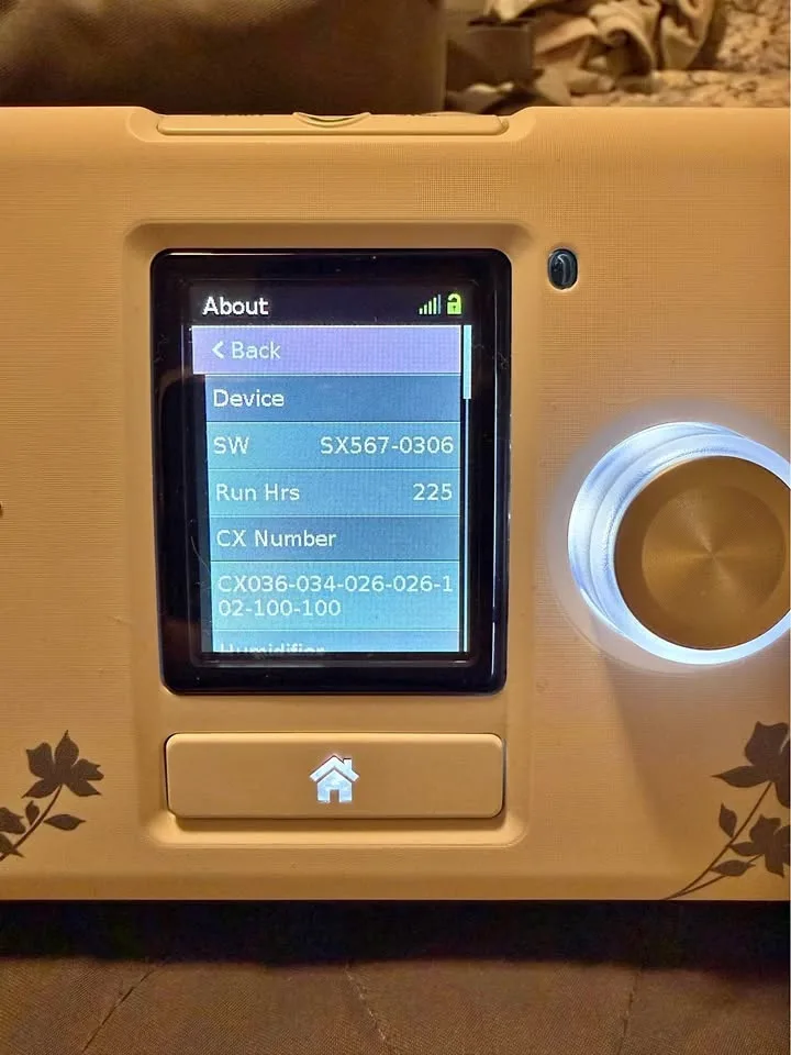 Airsense 10 for repair 225 hours with heated hose