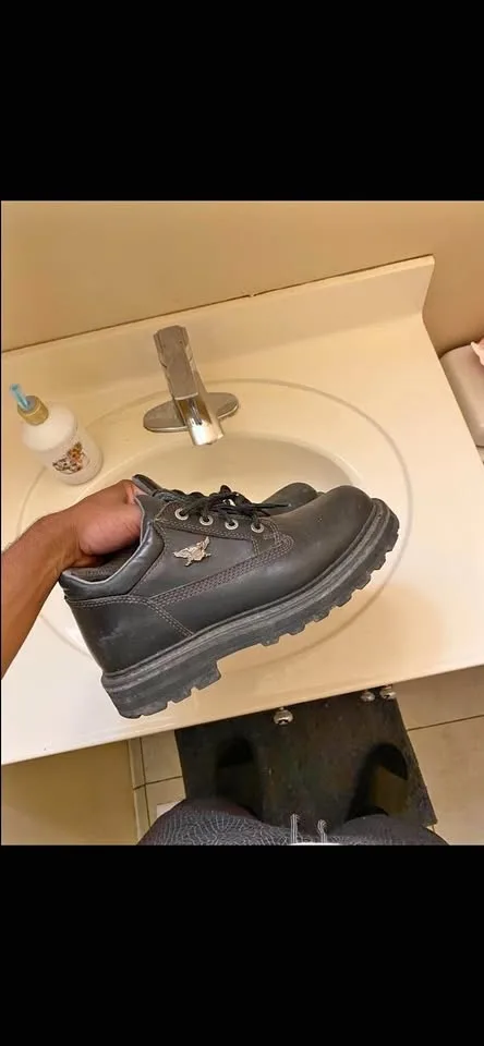 Vintage Early 2000s Harley Davidson Low Biker Boot