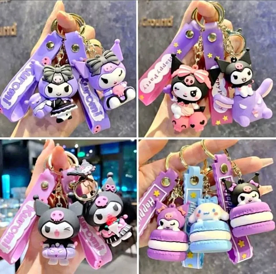 3 pieces Kuromj keychains