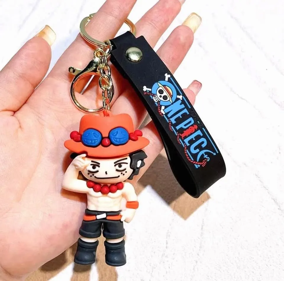 3 pieces OnePiece keychains image indicator(4)