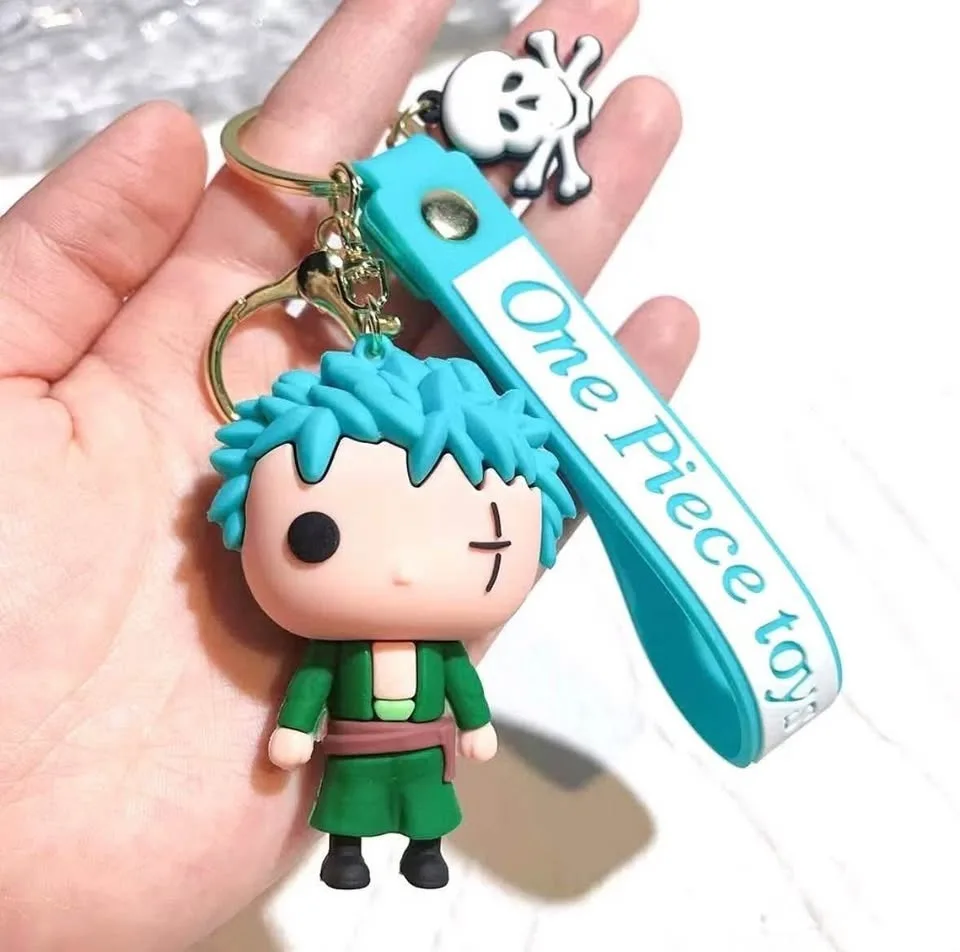3 pieces OnePiece keychains image indicator(7)