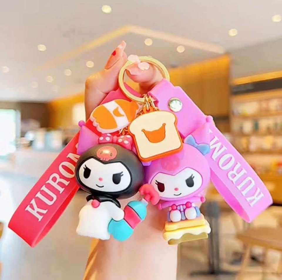 3 pieces Kuromj keychains - photo 3