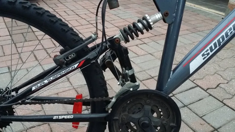 21 Speed Dual Suspension Disc Brake Bicycle image indicator(4)