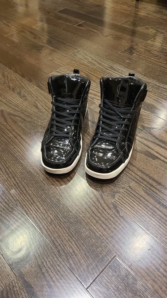 Clae Black Leather Shoes - Russell Sneakers Size 10 - photo 2
