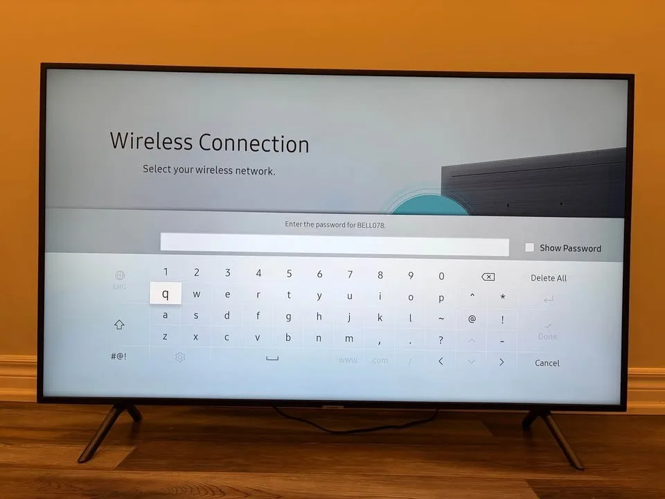 SAMSUNG 55” 4K UHD SMART LED TV image indicator(6)