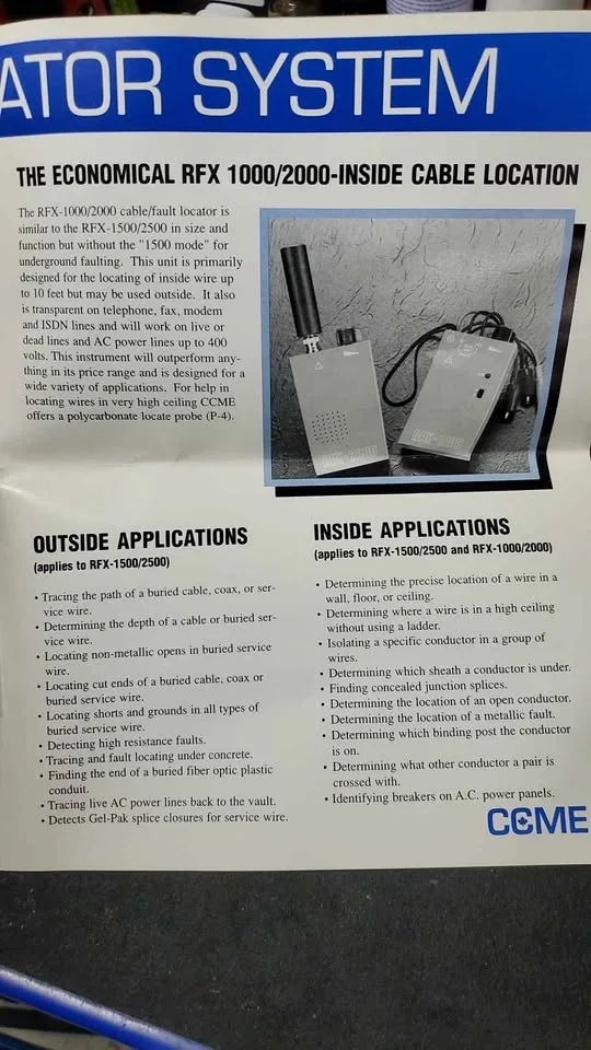 Cable locator system image indicator(3)