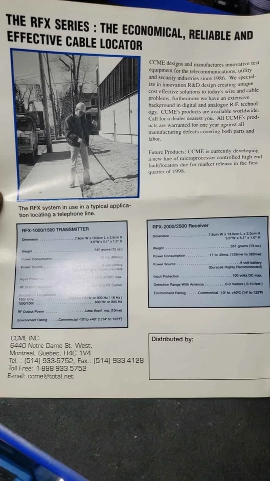 Cable locator system image indicator(4)