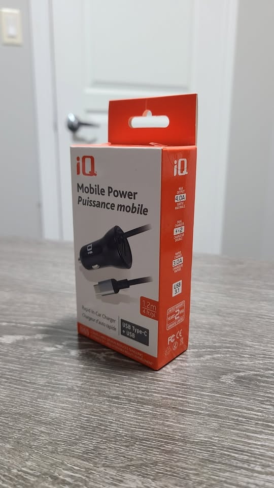 Phone Charger USB C Car Adapter (Brand New In Box) - photo 2