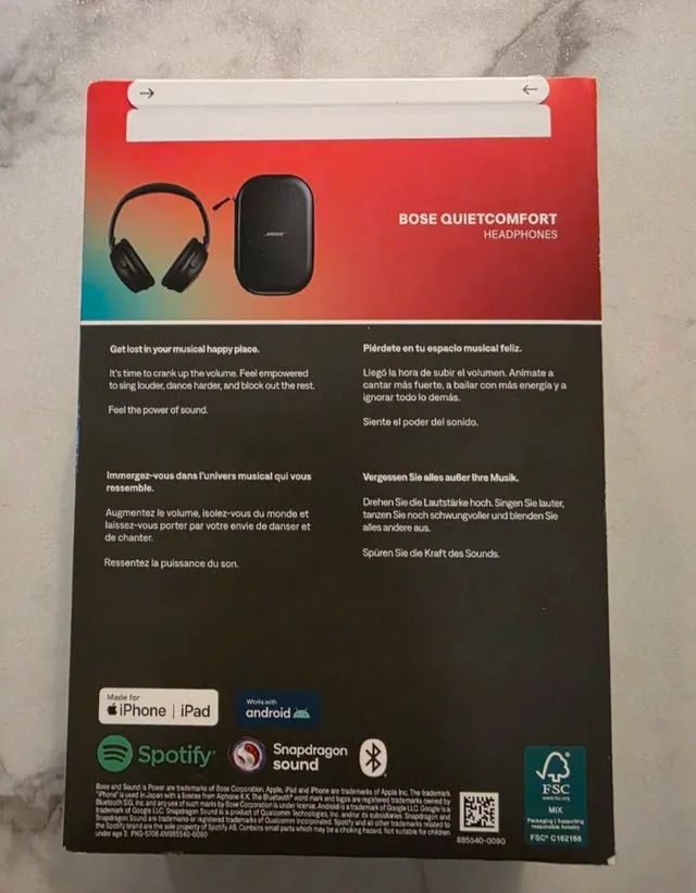 Bose QuietComfort Headphones, Bose QC image indicator(2)