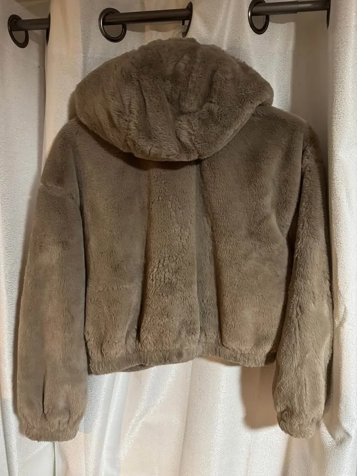 Blue/Pink/Brown Fur Jackets | $20 each image indicator(6)