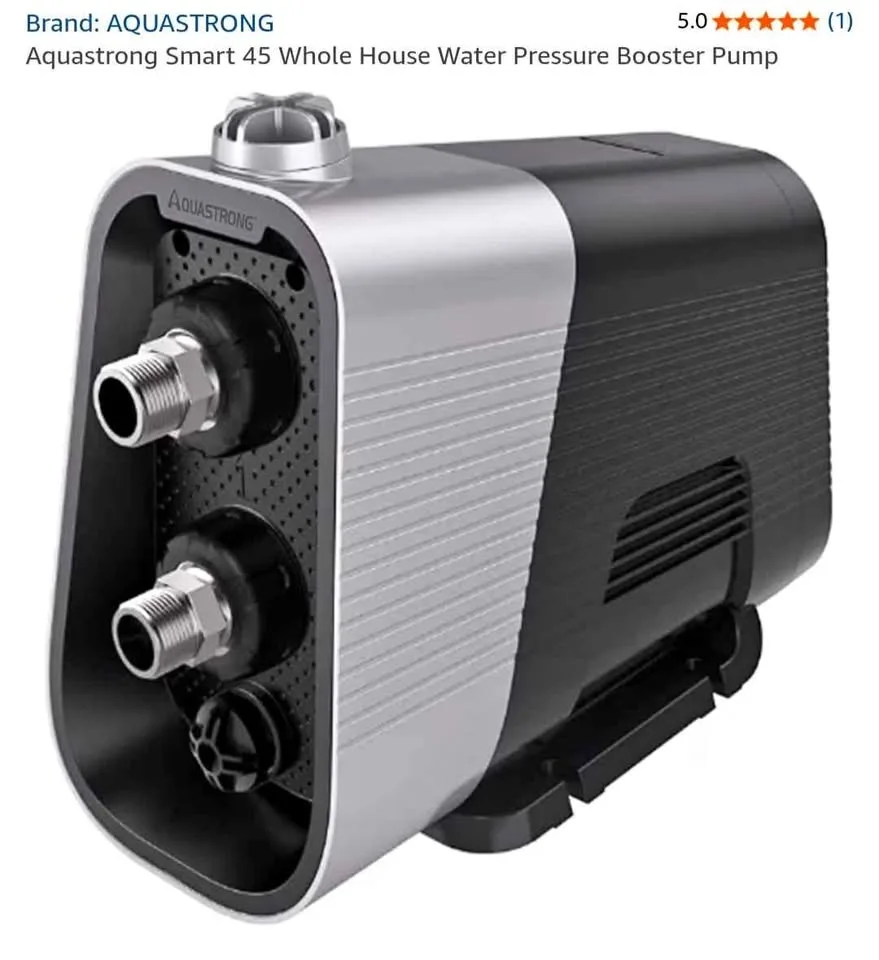 Aqua strong Whole House Water pressure Pump - New