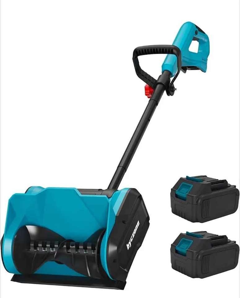 Cordless SnowBlower Shovel + 2 Batteries - New