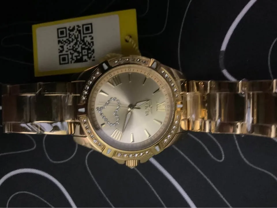 Brand New Ladies INVICTA Watch With Plastic Wrapping On O.B.O image indicator(2)