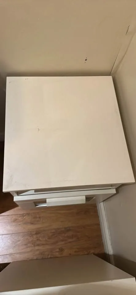 White Ikea Brimnes Nightstandx2 image indicator(4)